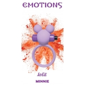 Сиреневое эрекционное виброколечко Emotions Minnie - Lola Games - в Кисловодске купить с доставкой