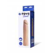 Реалистичная насадка с ярко выраженной головкой - 16,5 см. - A-toys - в Кисловодске купить с доставкой