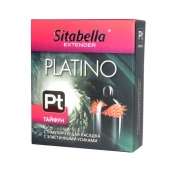 Стимулирующая насадка с шипиками по бокам Platino  Тайфун - Sitabella - купить с доставкой в Кисловодске
