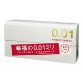 Супер тонкие презервативы Sagami Original 0.01 - 5 шт. - Sagami - купить с доставкой в Кисловодске