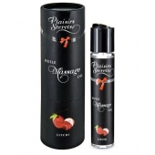 Массажное масло с ароматом личи Huile de Massage Gourmande Litchi - 59 мл. - Plaisir Secret - купить с доставкой в Кисловодске