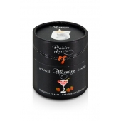 Массажная свеча с ароматом клубничного дайкири Bougie de Massage Daikiri Fraise - 80 мл. - Plaisir Secret - купить с доставкой в Кисловодске