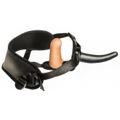 Женский страпон с вагинальной пробкой Woman Strap - 12 см. - LOVETOY (А-Полимер) - купить с доставкой в Кисловодске