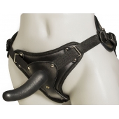 Женский страпон с вагинальной пробкой Woman Strap - 12 см. - LOVETOY (А-Полимер) - купить с доставкой в Кисловодске