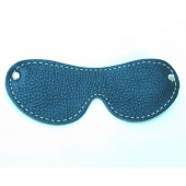 Кожаная маска на глаза - БДСМ Арсенал - купить с доставкой в Кисловодске