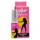 Возбуждающий женский спрей pjur MYSPRAY - 20 мл. - Pjur - купить с доставкой в Кисловодске