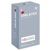 Презервативы с точками Unilatex Dotted - 12 шт. + 3 шт. в подарок - Unilatex - купить с доставкой в Кисловодске