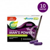 Капсулы для мужчин Man s Power+ с гранулированным семенем - 10 капсул (0,35 гр.) - SuperCaps - купить с доставкой в Кисловодске