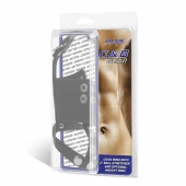 Кольцо на член и мошонку Cock Ring With 2  Ball Stretcher And Optional Weight Ring - BlueLine - в Кисловодске купить с доставкой