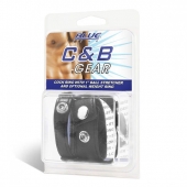 Утяжка для мошонки и пениса Cock Ring With 1  Ball Stretcher And Optional Weight Ring - BlueLine - купить с доставкой в Кисловодске