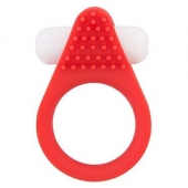 Красное эрекционное кольцо LIT-UP SILICONE STIMU RING 1 RED - Dream Toys - в Кисловодске купить с доставкой