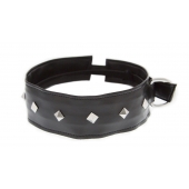Полиуретановый ошейник с пуклями Collar with Studs - Blush Novelties - купить с доставкой в Кисловодске