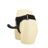 Страпон с изогнутой головкой Ultra Harness Curvy Dildo - 15,8 см. - Baile - купить с доставкой в Кисловодске