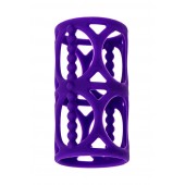 Фиолетовая насадка-сетка на член - A-toys - в Кисловодске купить с доставкой