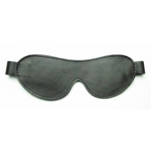 Маска на глаза из гладкой кожи - БДСМ Арсенал - купить с доставкой в Кисловодске