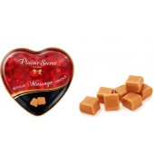 Массажная свеча с ароматом карамели Bougie Massage Candle - 35 мл. - Plaisir Secret - купить с доставкой в Кисловодске