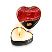 Массажная свеча с ароматом карамели Bougie Massage Candle - 35 мл. - Plaisir Secret - купить с доставкой в Кисловодске