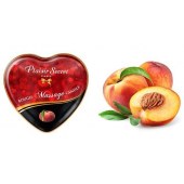 Массажная свеча с ароматом персика Bougie Massage Candle - 35 мл. - Plaisir Secret - купить с доставкой в Кисловодске