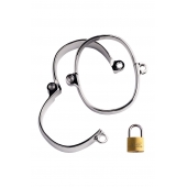 Металлический наручники с замком - ToyFa - купить с доставкой в Кисловодске