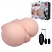 Вагина и анус с вибрацией CrazyBull Vagina and Ass - Baile - в Кисловодске купить с доставкой