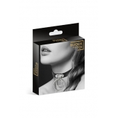 Черный чокер с двумя кольцами - Bijoux Pour Toi - купить с доставкой в Кисловодске