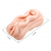 Реалистичная вагина-мастурбатор с необычным дизайном - Baile - в Кисловодске купить с доставкой