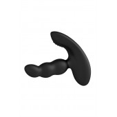 Черный силиконовый стимулятор простаты Levett Nitoc с пультом ДУ - Levett - в Кисловодске купить с доставкой