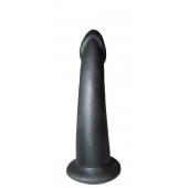 Чёрная насадка на пояс харнесс PLATINUM BENT 2 - LOVETOY (А-Полимер) - купить с доставкой в Кисловодске