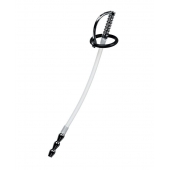 Силиконовый уретральный плаг со сменными фиксирующими кольцами Metal - ToyFa - купить с доставкой в Кисловодске