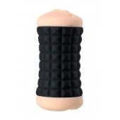 Двухсторонний мастурбатор JOS JANICE в черном цилиндре - JOS - в Кисловодске купить с доставкой