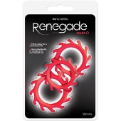 Набор из 3 красных эрекционных колец Renegade Gears - NS Novelties - в Кисловодске купить с доставкой