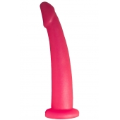 Розовый стимулятор простаты из геля - 18 см. - LOVETOY (А-Полимер) - в Кисловодске купить с доставкой