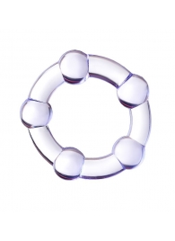 Фиолетовое эрекционное кольцо A-Toys - A-toys - в Кисловодске купить с доставкой