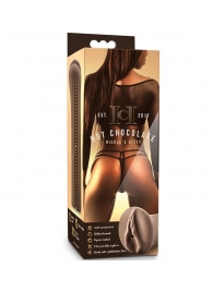 Коричневый мастубратор-вагина Nicole s Kitty - Blush Novelties - в Кисловодске купить с доставкой