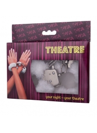 Наручники с белой меховой опушкой - ToyFa - купить с доставкой в Кисловодске