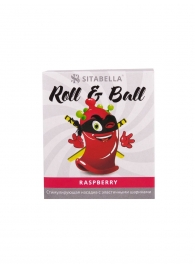 Стимулирующий презерватив-насадка Roll   Ball Raspberry - Sitabella - купить с доставкой в Кисловодске