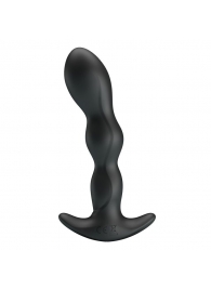 Черный анальный стимулятор простаты с вибрацией Special Anal Massager - 14,5 см. - Baile - в Кисловодске купить с доставкой