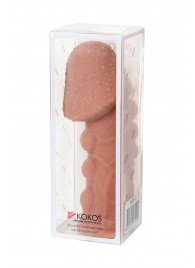 Насадка на фаллос с пузыриками, венками и ребристостью KOKOS Extreme Sleeve 09 - 12,7 см. - KOKOS - в Кисловодске купить с доставкой