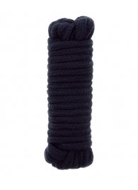 Чёрная веревка для связывания BONDX LOVE ROPE - 5 м. - Dream Toys - купить с доставкой в Кисловодске