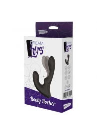Чёрный массажер простаты с 2 моторами BOOTY ROCKER - Dream Toys - в Кисловодске купить с доставкой