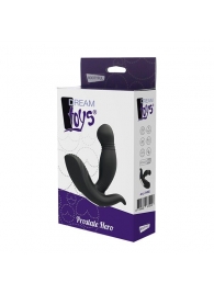 Черный вибромассажер простаты PROSTATE HERO - Dream Toys - в Кисловодске купить с доставкой