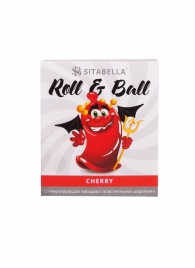 Стимулирующий презерватив-насадка Roll   Ball Cherry - Sitabella - купить с доставкой в Кисловодске