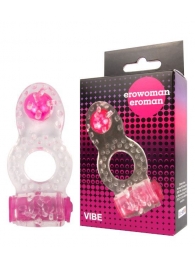Прозрачное эрекционное кольцо Erowoman-Eroman - Erowoman-Eroman - в Кисловодске купить с доставкой