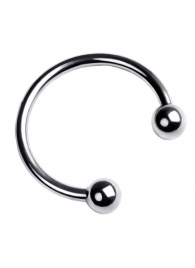 Серебристая подкова на головку пениса - ToyFa - купить с доставкой в Кисловодске