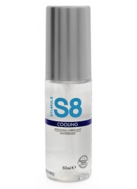 Охлаждающий лубрикант на водной основе S8 Cooling Lube - 50 мл. - Stimul8 - купить с доставкой в Кисловодске
