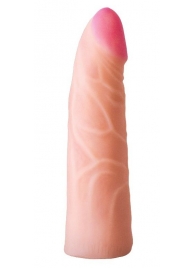 Фаллическая насадка на трусики харнесс - 17,5 см. - LOVETOY (А-Полимер) - купить с доставкой в Кисловодске