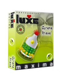 Презерватив LUXE Maxima  Сигара Хуана  - 1 шт. - Luxe - купить с доставкой в Кисловодске
