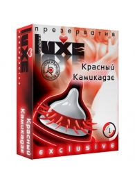 Презерватив LUXE  Exclusive   Красный Камикадзе  - 1 шт. - Luxe - купить с доставкой в Кисловодске