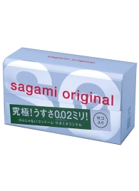 Ультратонкие презервативы Sagami Original - 12 шт. - Sagami - купить с доставкой в Кисловодске
