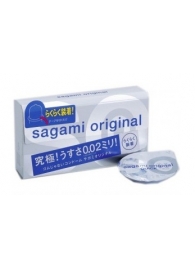 Ультратонкие презервативы Sagami Original QUICK - 6 шт. - Sagami - купить с доставкой в Кисловодске